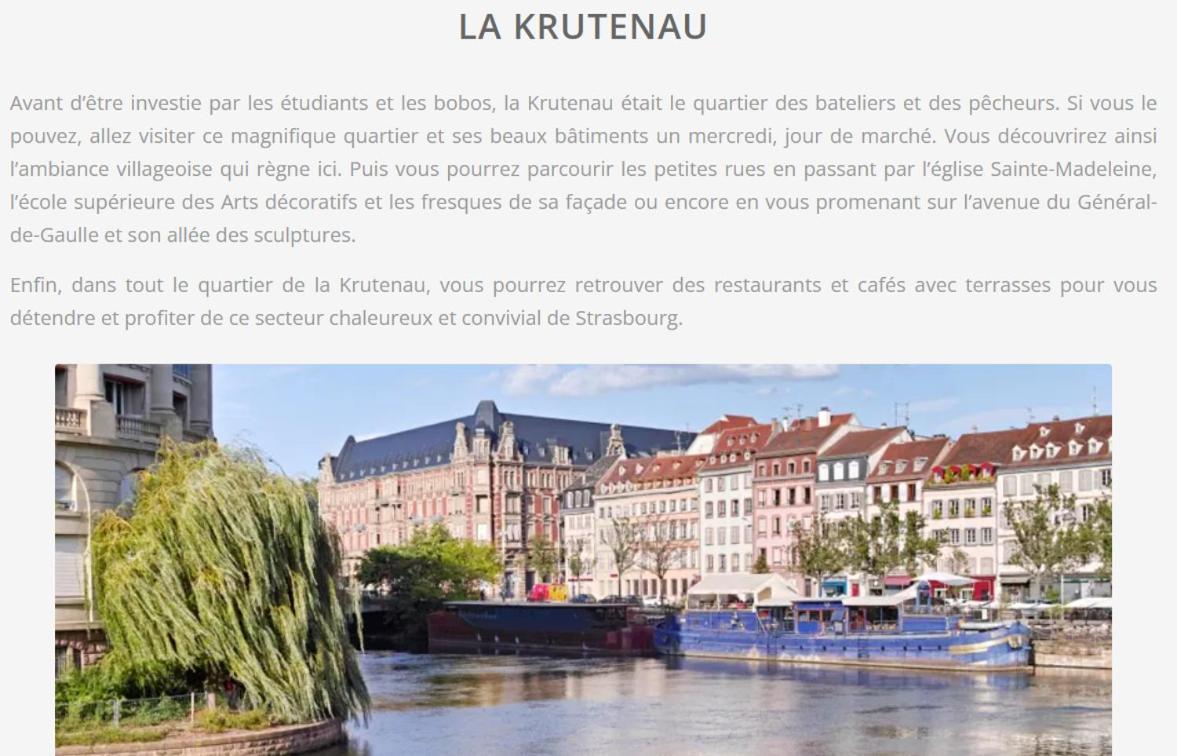 Strasbourg, Appartement Cosy Au Bord De L Eau المظهر الخارجي الصورة